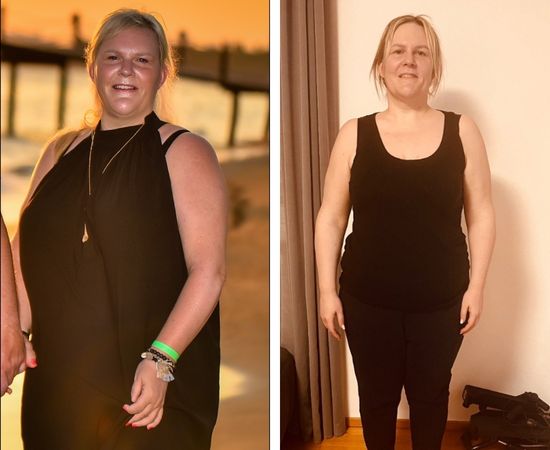 Nicole B., −33 kg
